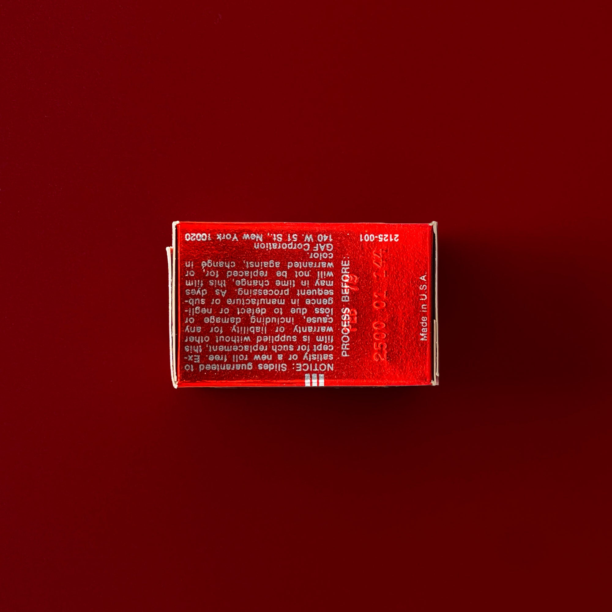 GAF 500 | Vintage Color Slide Film