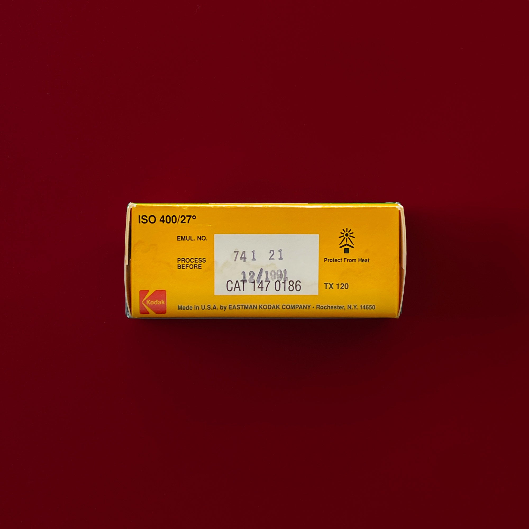 Tri-X Pan 120 Medium Format 1988-1991 | Vintage B&W Film