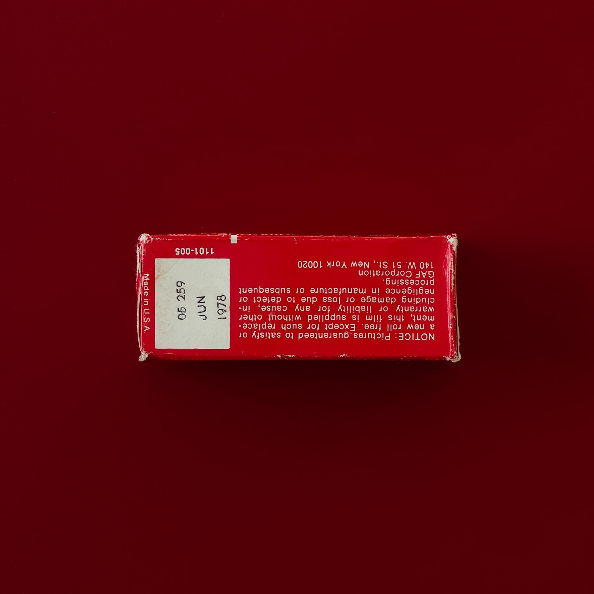 GAF 125 B&W 120 (1978)